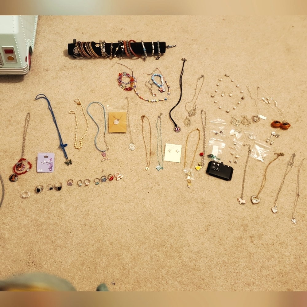 A BUNDLE of kids and adult Jewelry